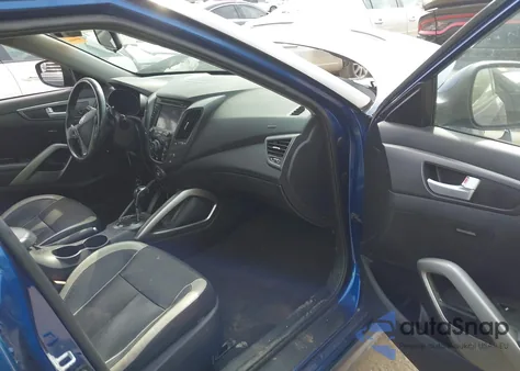 2015 Hyundai Veloster Turbo from USA, damaged, VIN KMHTC6AE1FU241628